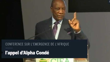 Alpha Condé : "Je vous invite à rompre le cordon ombilical avec la France"