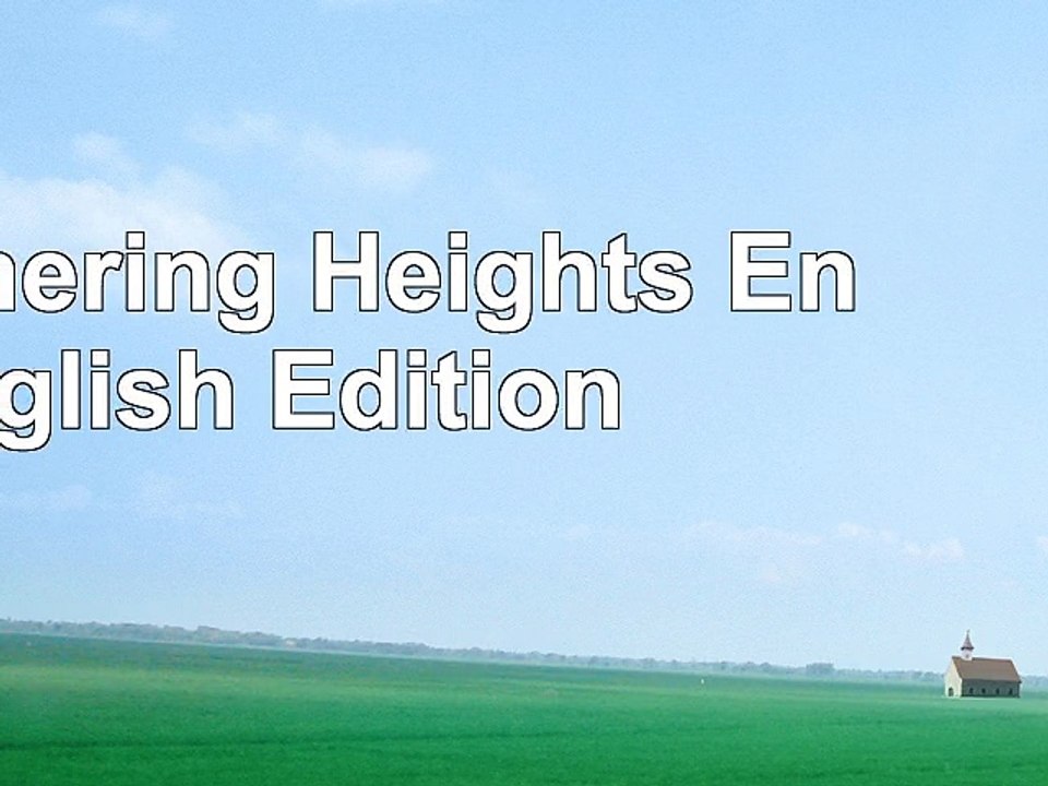 DOWNLOAD  Wuthering Heights English Edition ReadBook PDF