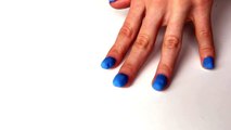 DIY Play Doh Nails - How to make fake nails with11111111