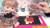 メルちゃん アニメおもちゃ 手巻き寿司を作ってみたよ❤クッキング キッチン 料理  Toy Kids トイキッズ animation anpanman