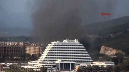 Izmir Beş Yıldızlı Otelde Korkutan Yangın