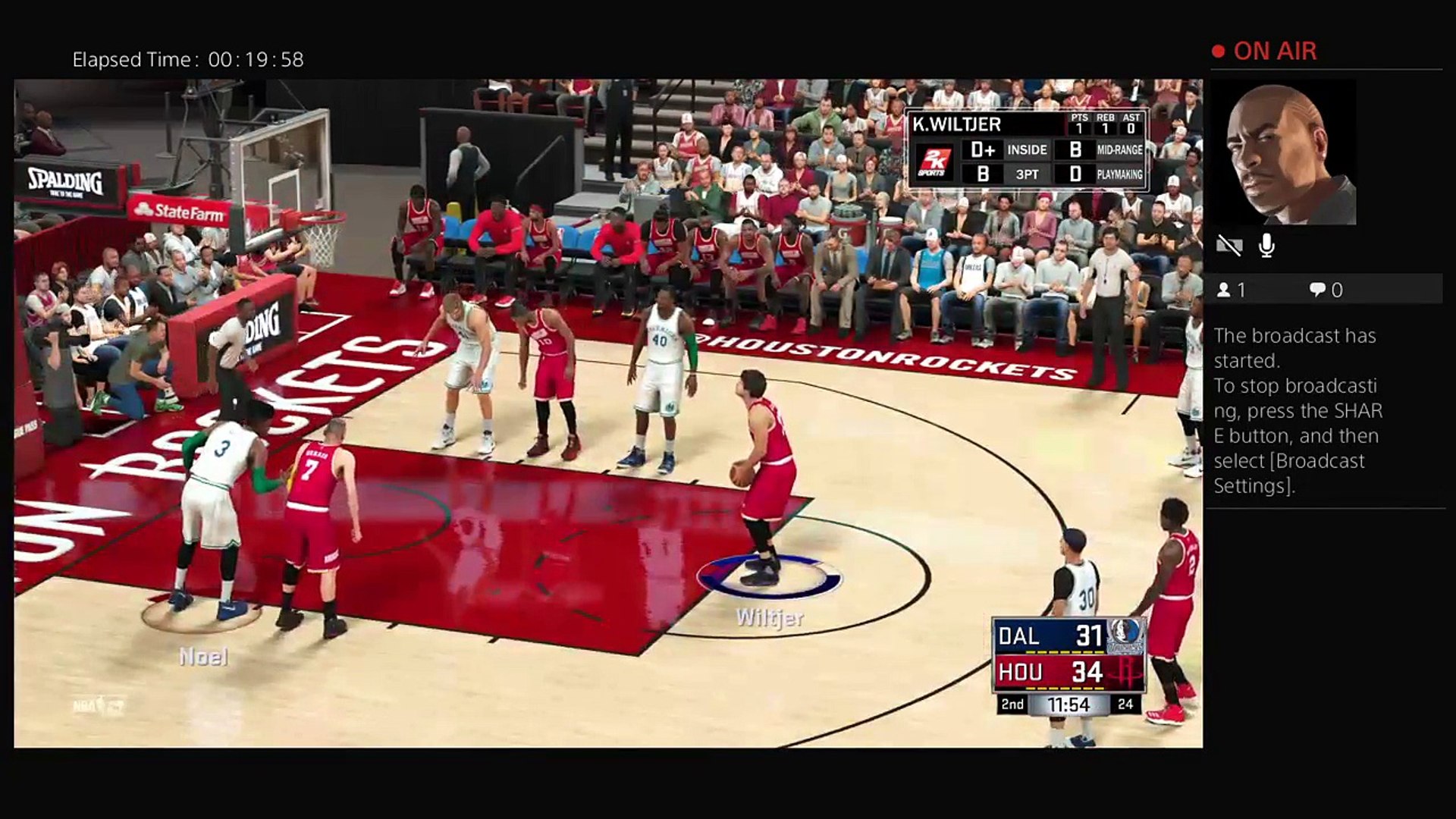 ⁣GERRAN-T's Live NBA 2k 17 G money vs Tracy  pt.3 (48)