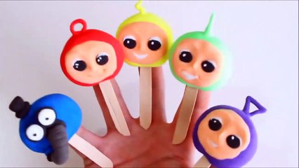 Teletubbies Play Doh Ice cream finger family Song-ydW0