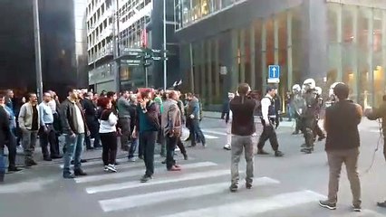 Incidents devant le consulat de Turquie à Bruxelles 2 (Sudinfo.be)