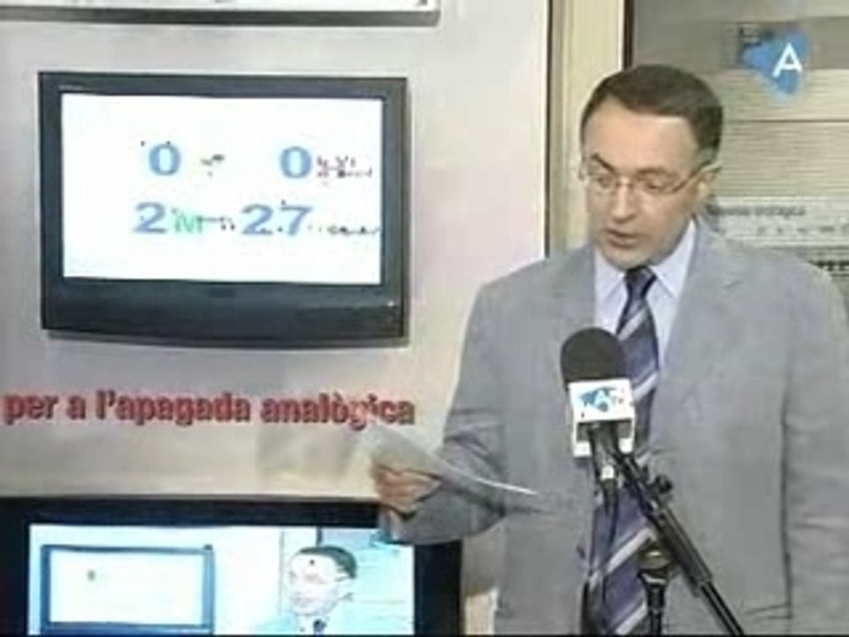 Tancament de la televisió analògica a Andorra (1a part)