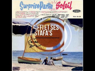 STAIFFI et Ses Mustafa's avec 4 chansons : Baraka - Allo Allo - Du tout ennuyé - Warda.