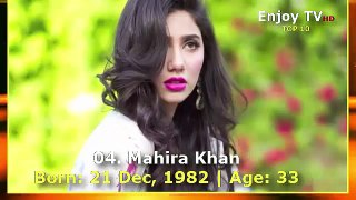 Top 10 Pakistani Actresses Real Ages