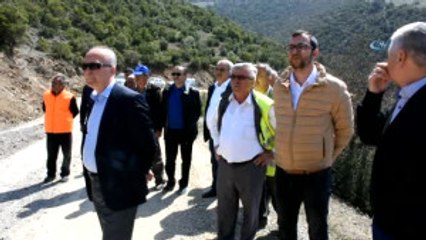 Dursunbey-Hondular Yolunda Genişletme Çalışmaları Başladı