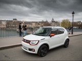 Franck Lagorce au volant de la Suzuki Ignis (diaporama vidéo)