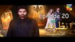 Nazr-e-Bad Episode 20 HUM TV Drama 30 March 2017