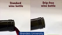 Une bouteille de vin qui ne goutte pas