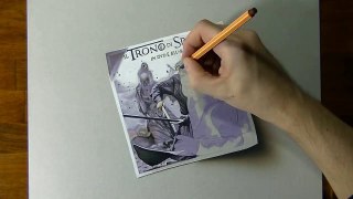 Drawing Battle of Bastards Game of Thrones-QPMGrdXTFrQ
