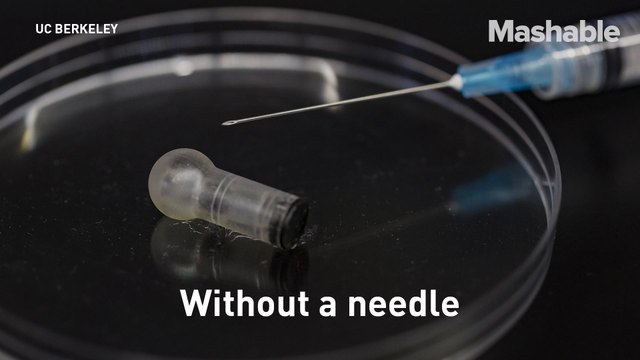 Forget needles, you can now jet-spray the vaccines in your mouth instead