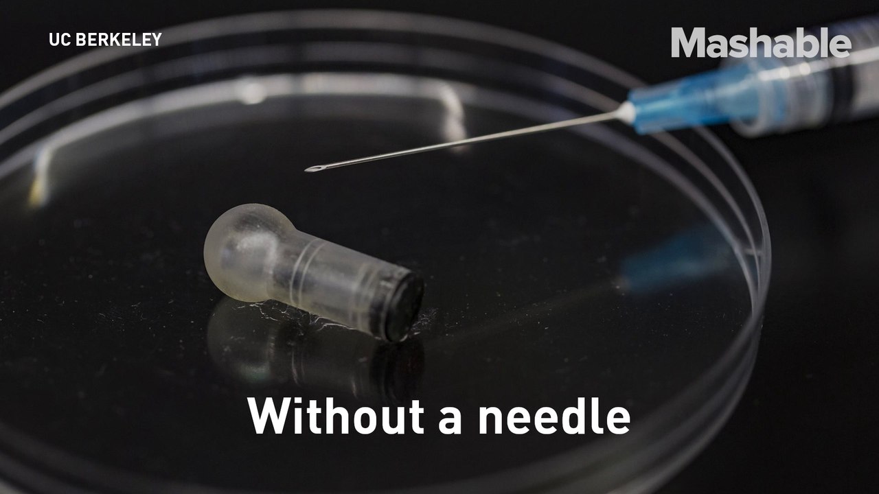 Forget needles, you can now jet-spray the vaccines in your mouth instead