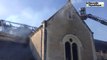 Selles-Saint-Denis (Loir-et-Cher) : incendie de l'église