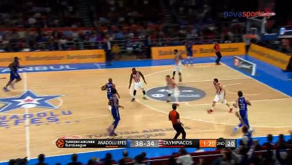 Anadolu Efes SK 77-69 Olympiakos – Full Highlights – 30.03.2017