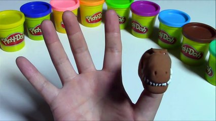 Good Dinosaur Finger Family Play Doh Song 4574578