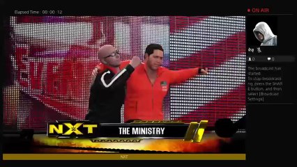 The Ministry Vs Enzo & Big cass Tornado Tag Extreme Rules NXT Tagteam Championship Full match (86)