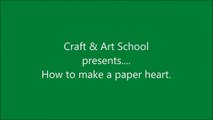How to make paper heart for decorations _ DIY Paper Craft Ideas, Videos & Tutorials.-h18X