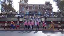 ºoº カリフォルニア アナハイム ディズニーランド エントランス ミッキーバンド Anaheim Disneyland Mickey's Bands with characters
