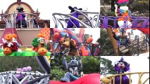 ºoº [9画面] 東京ディズニーランド ハロウィーン ポップンライブ パレード タオル回しパート Tokyo Disneyland Halloween Pop'n Live Parade