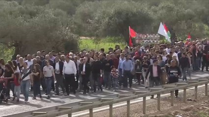 مسيرات في فلسطين بذكرى يوم الأرض