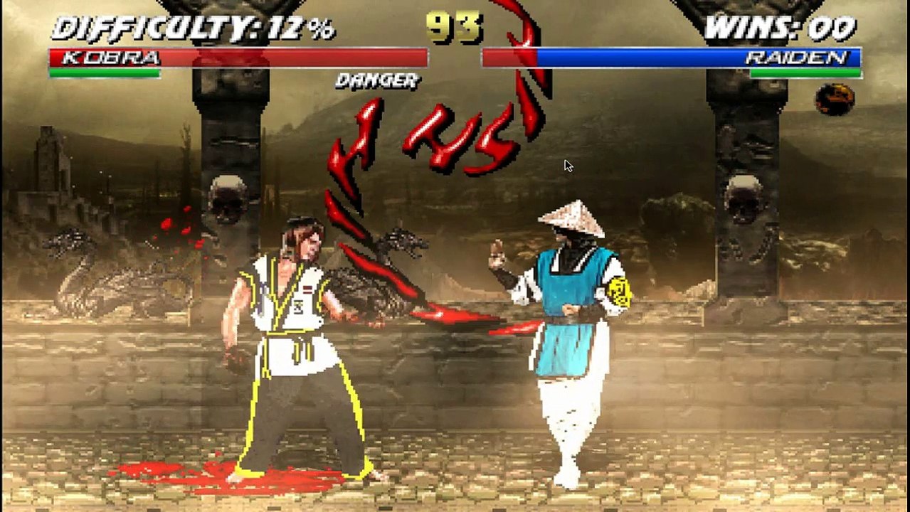 Mortal Kombat Raiden mostra o relampago!