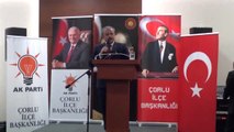 TBMM Anayasa Komisyonu Başkanı Şentop, Çorlu'da
