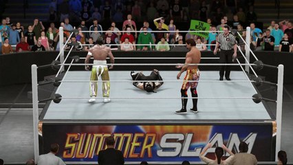 WWE 2K17 triple threat