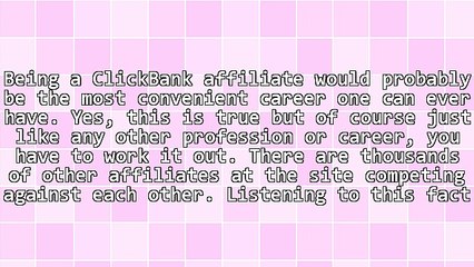 The Power of You: Be a Superb ClickBank Affiliate