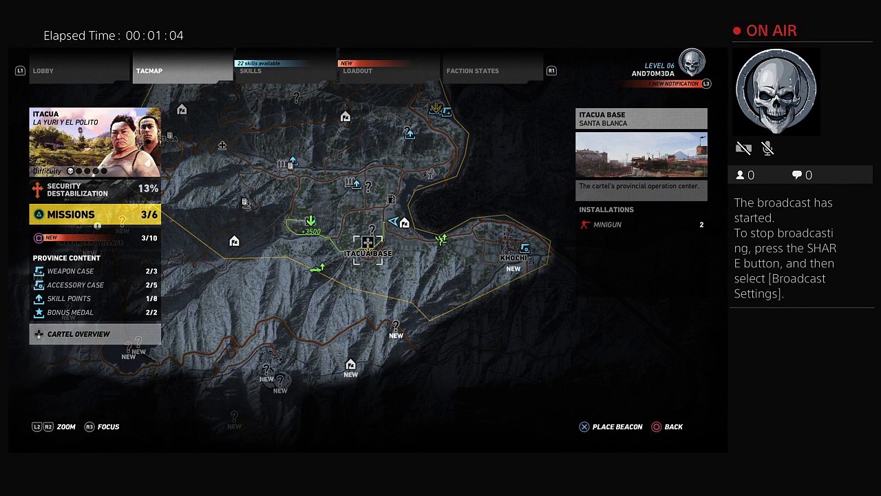 AND7OM3DA's Live PS4 Broadcast