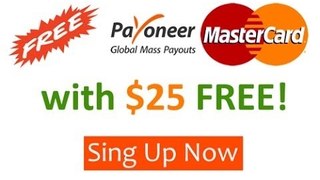 How To Create A Payoneer Account & Earn $25 Full Bangla Tutorial 2017