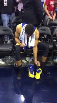 Man Tries to Steal Signed Steph Curry Shoes from Little Kid