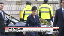 Ex-president Park Geun-hye arrested on corruption charges