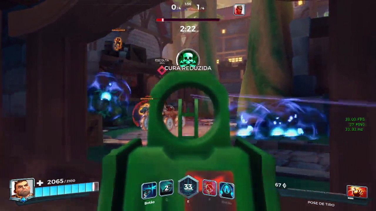 Paladins primeiro gameplay e ainda noobando