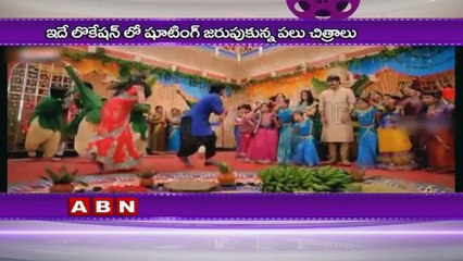 Complete Village Set for Ram Charan's next and set will be removed after shooting