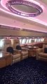 Inside View of Private Jet of Wealthy Qatar Prince