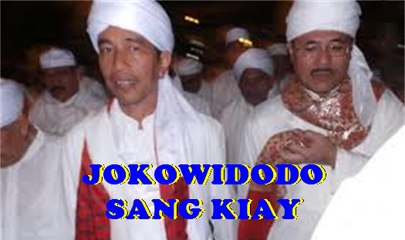 jokowi jadi kyai '' kebencian bukan budaya kita''