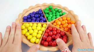 Learn Colors with Gumballs for Children Toddlers and Babi