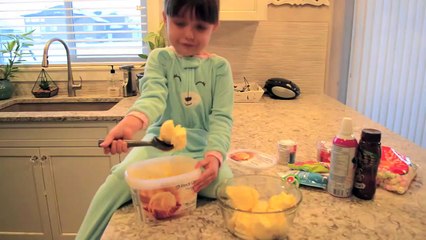 Bad Baby Giant Ice Cream Sundae Fail - Toy Freaks Out!-7aBKBfLQZqE