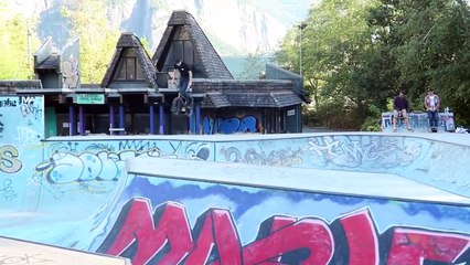 UN SKATEPARK CACHÉ DANS LA MONTAGNE !-tgY1Pgd2090