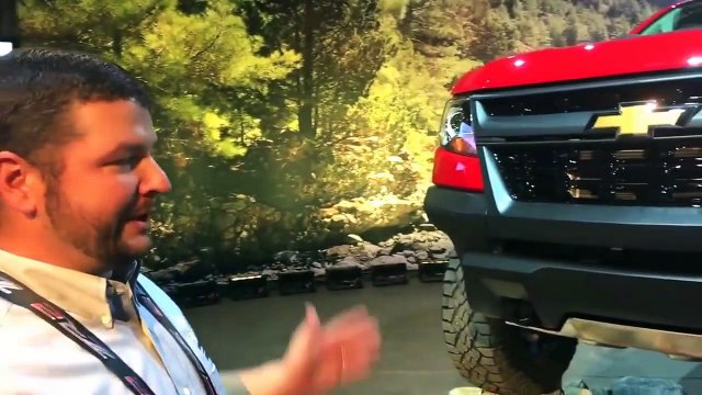 2017 Chevy Colorado ZR2 extreme off-road truck - a Tacoma TRD Pro Co