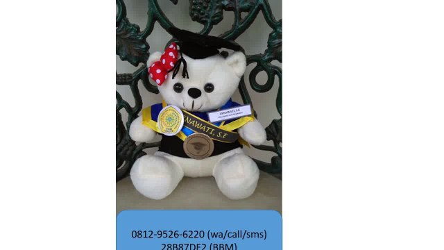 0812-9526-6220 - Boneka wisuda Cimahi - Grosir Boneka wisuda - Pusat boneka wisuda