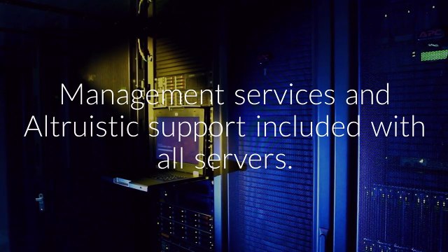 DDoS protected dedicated server