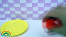 Doh Rainbow Cake Surprise Toys! DIY playdough desserts Foo461