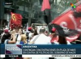 Argentina: sindicatos exigieron trabajo, educación y paritarias libres