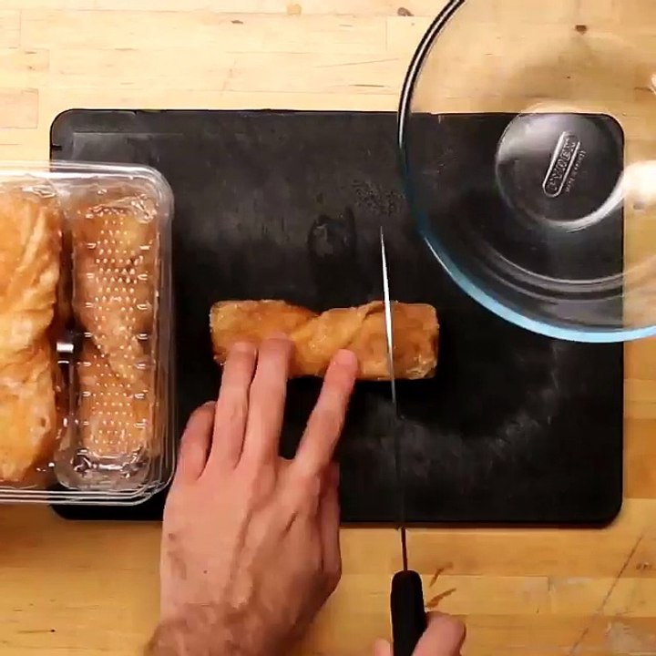 Make yummy bread Pudding