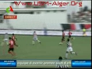 USMA Dominates MCS 4-0 in Algerian Championship