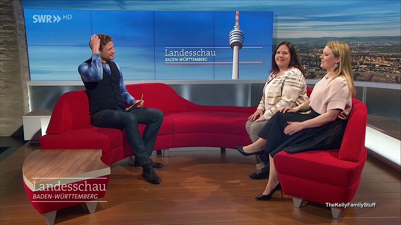 Kathy & Patricia Kelly (The Kelly Family) @ Landesschau Baden-Württemberg (30.03.2017)