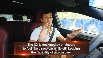 Matteo takes the Lexus NX for a spin